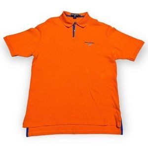 Polo Sport Ralph Lauren Vintage Y2K Orange Polo Tee Shirt